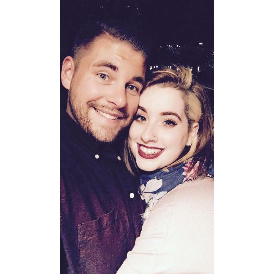 Our first official date as a couple!