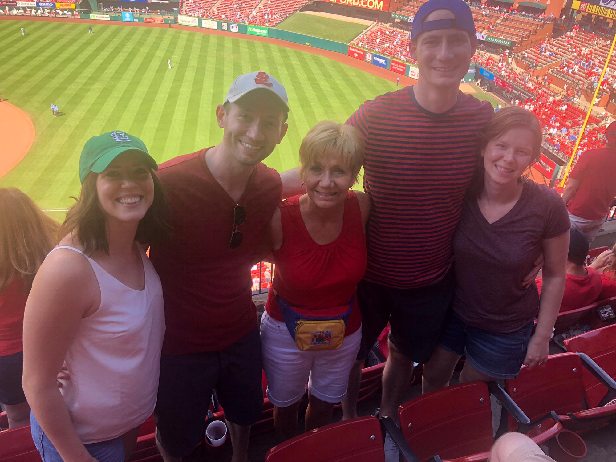 Mother's Day Cardinals game