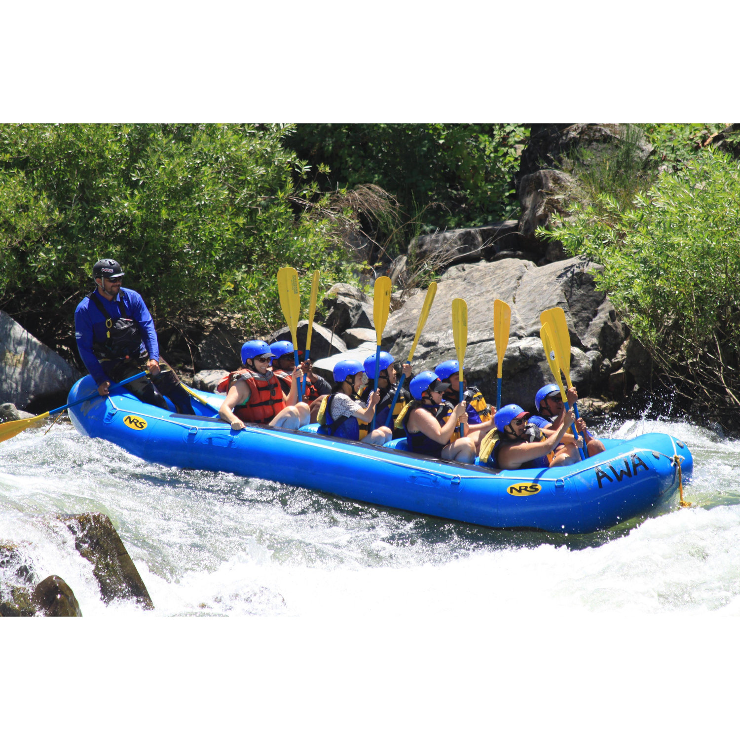 This was on Tanya's bucket list...white water rafting