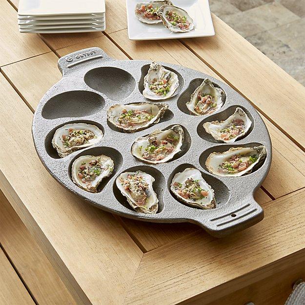 Cast Iron Oyster Grill Pan
