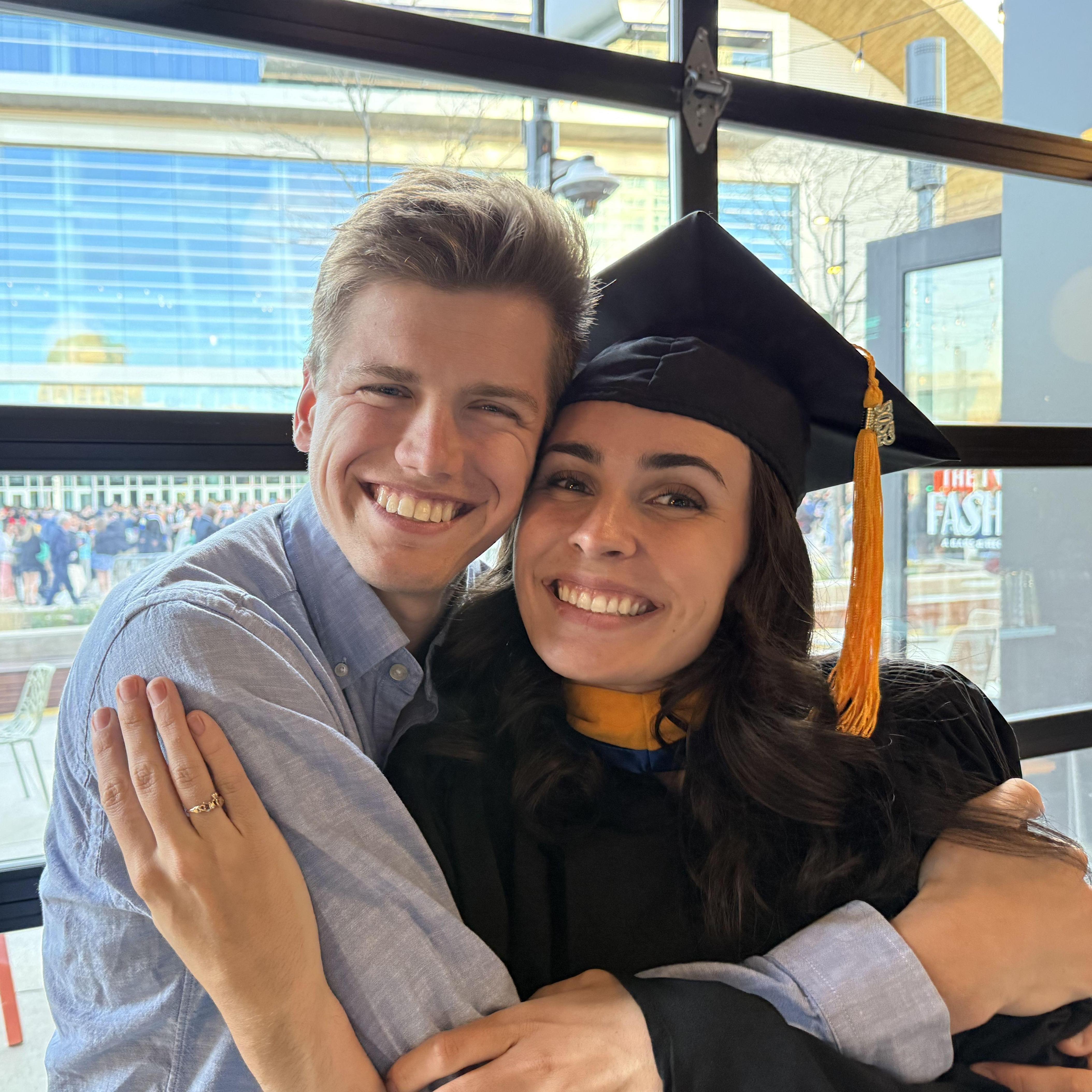 Payton graduated from her SLP program!