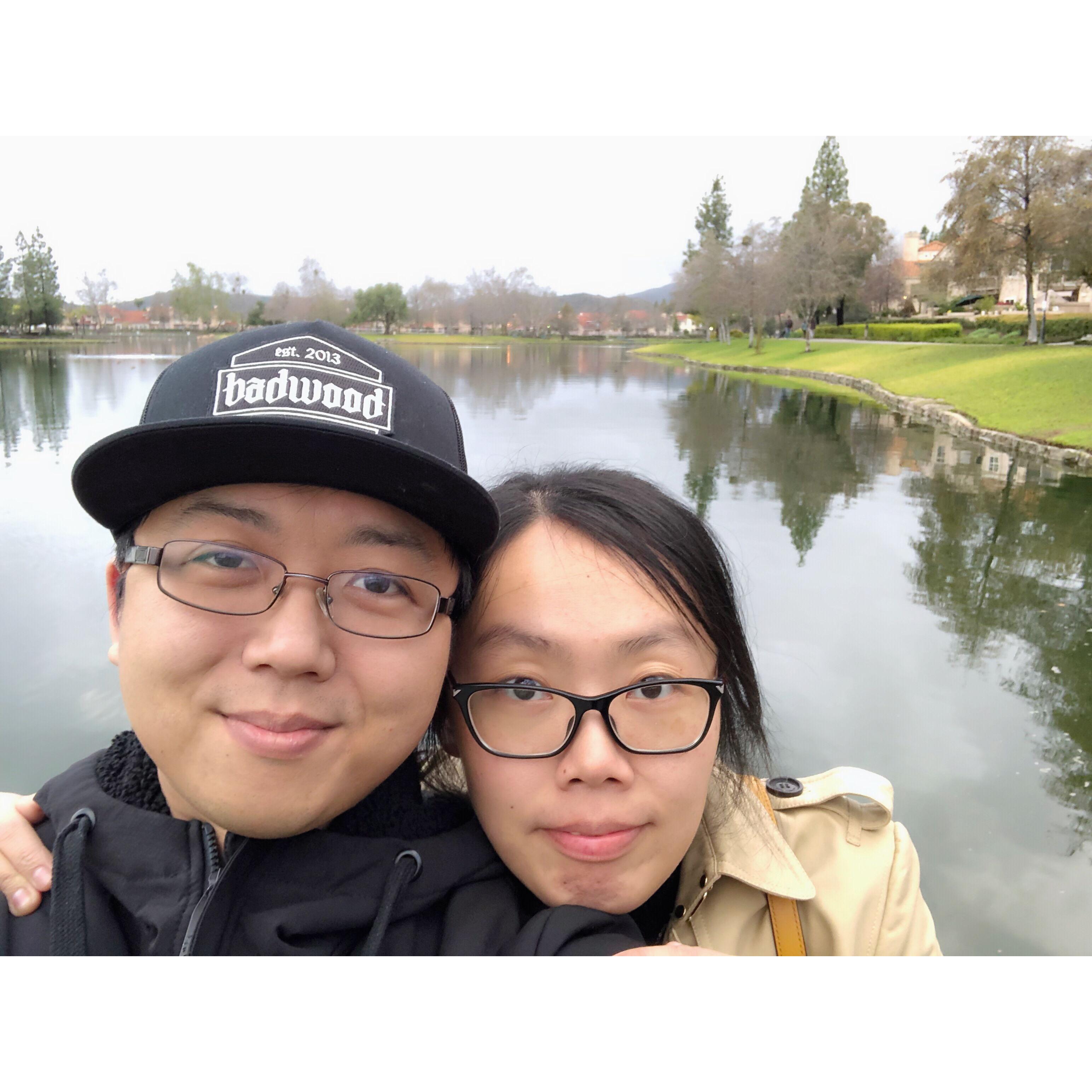 1st Valentine together