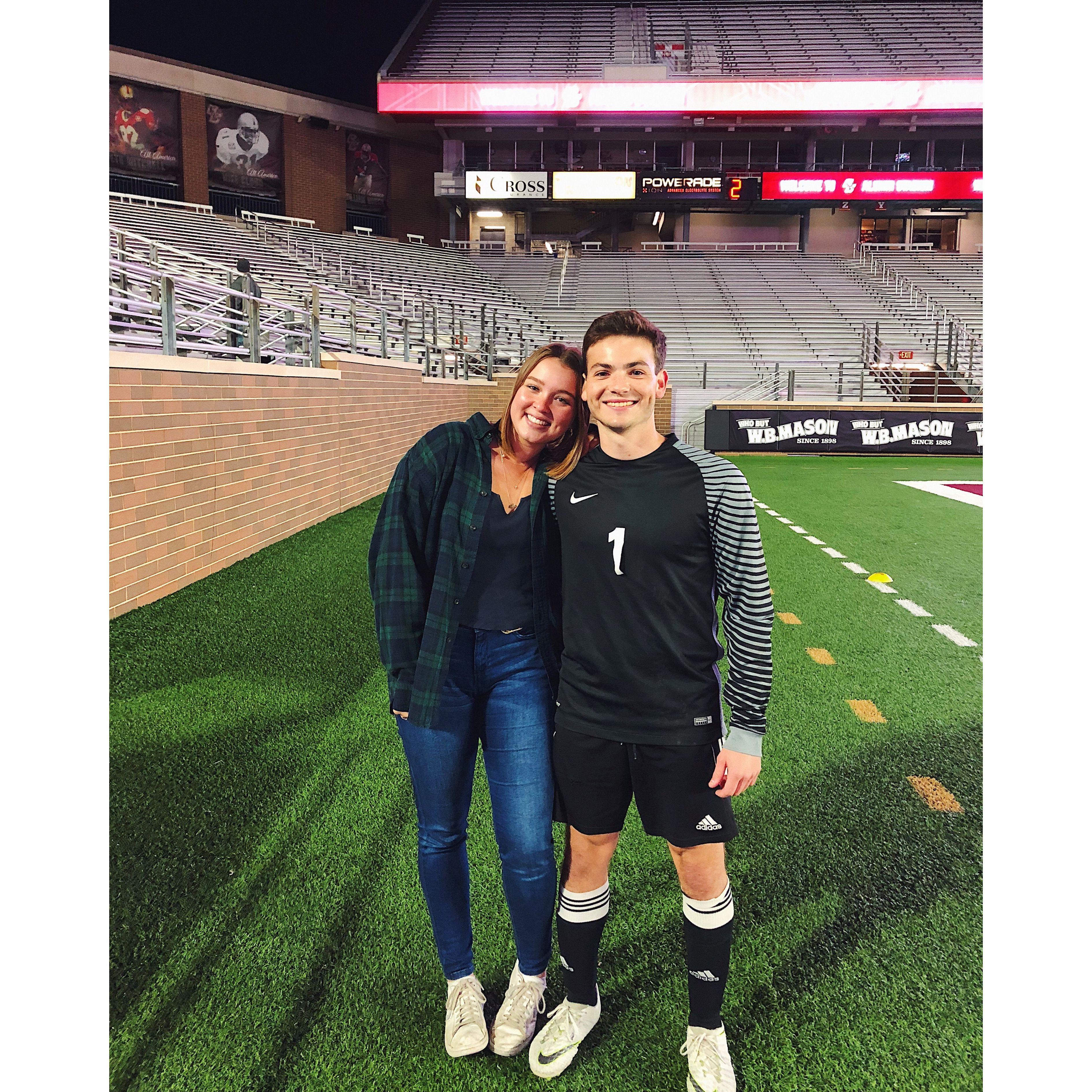Boston College Club Soccer Game, 2018