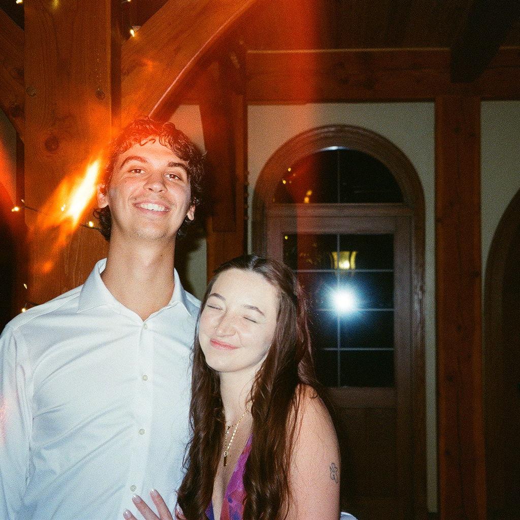 Marcus and Courtney at their first wedding together! They travelled to Edin, Oklahoma in September of 2025 for Tommie and Madeline’s wedding.