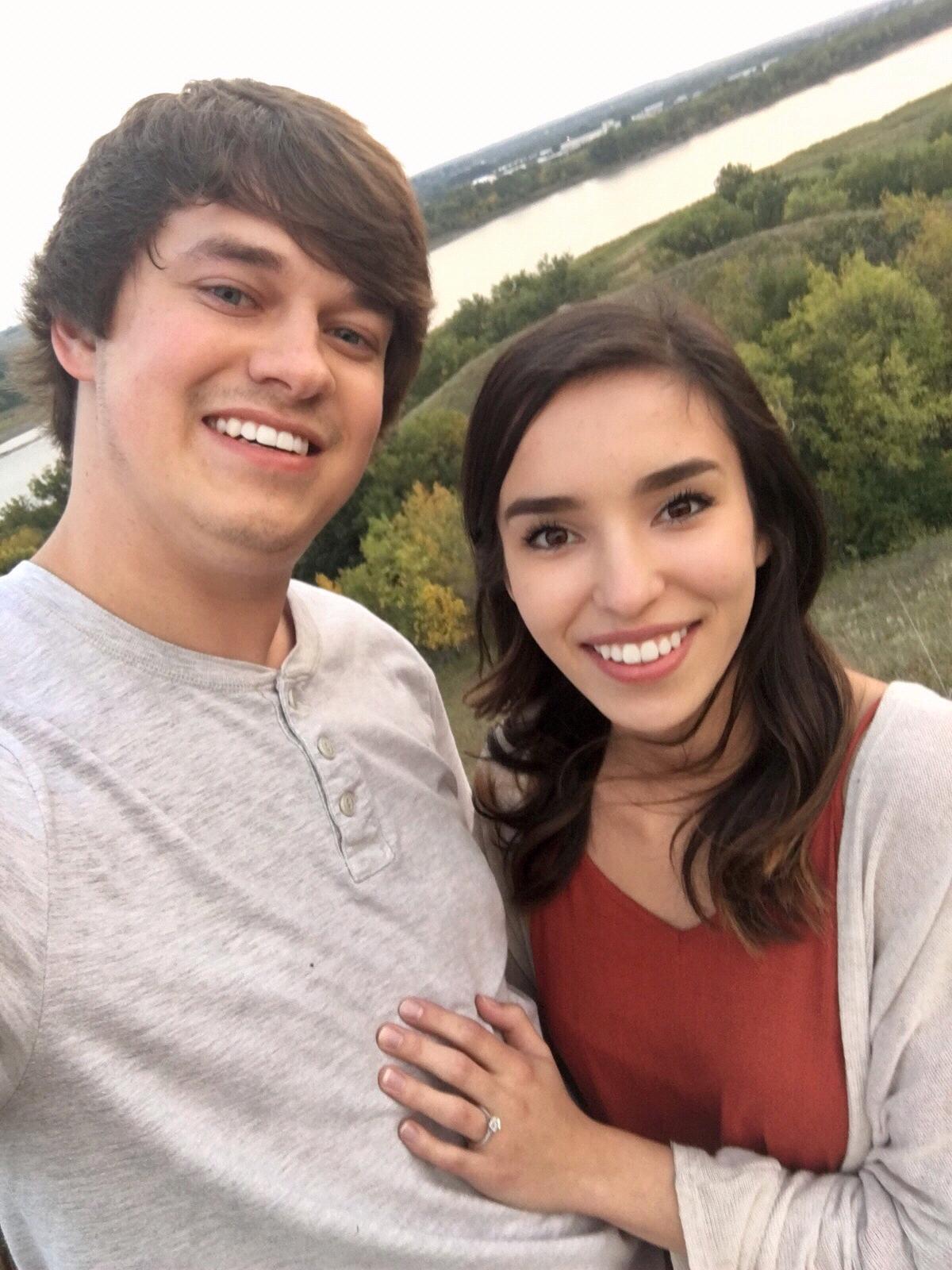 The day we got engaged!