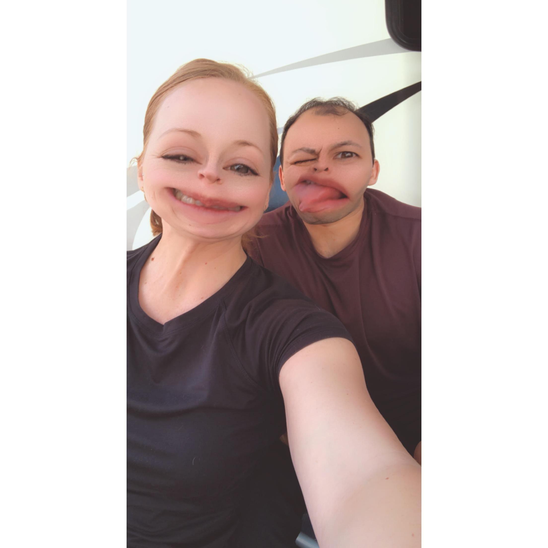 My favorite SnapChat filter