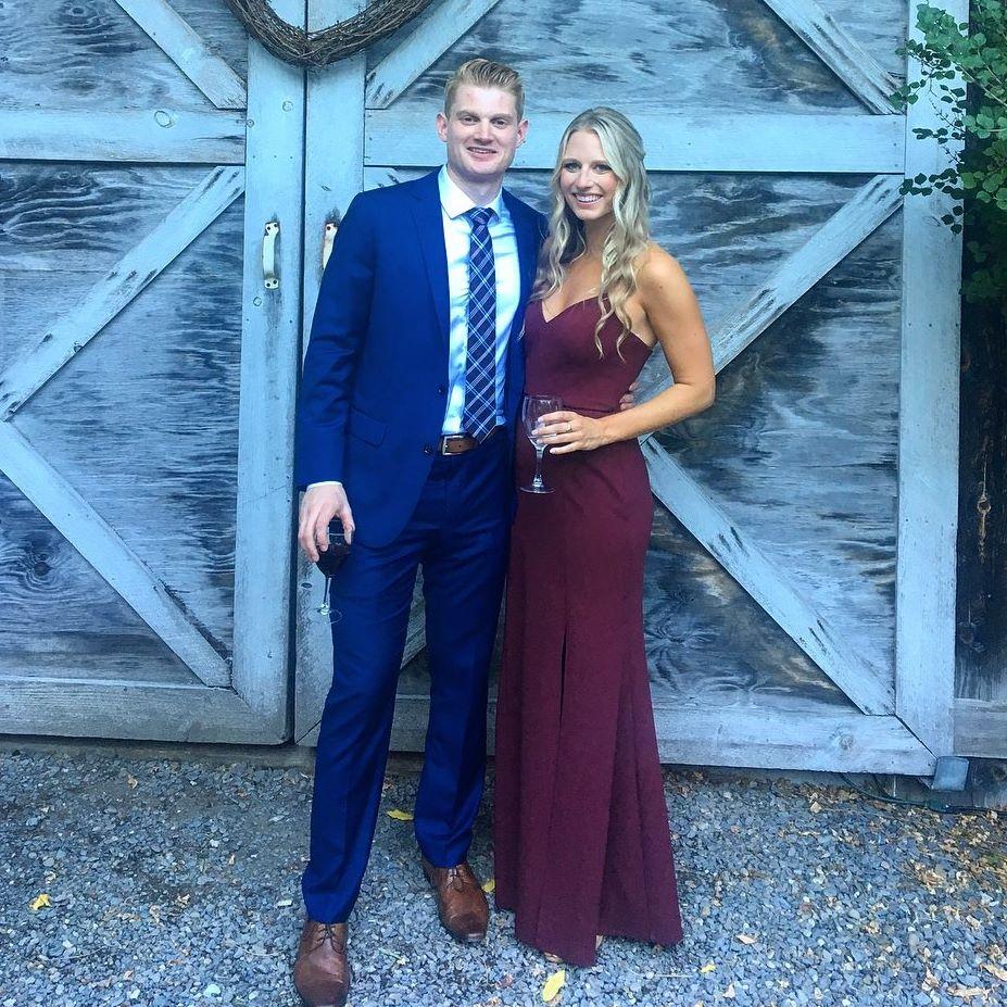 Mad and Ev at Craig & Taylor's wedding: their first wedding as a couple!