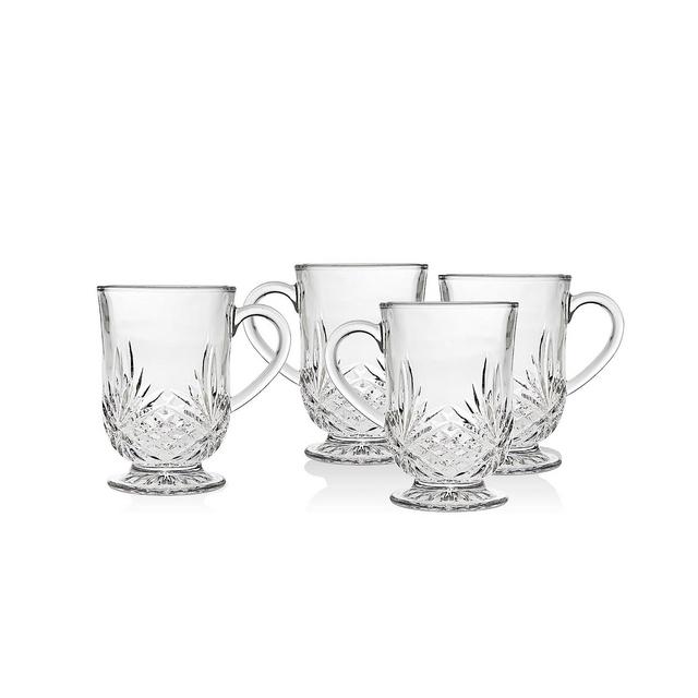 Godinger Dublin Set of 4 10oz Coffee Mugs