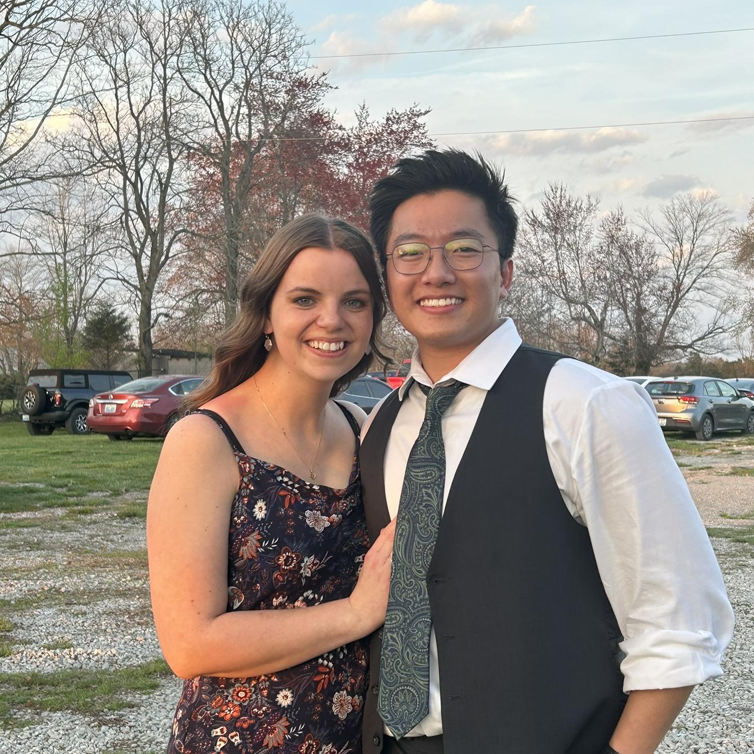 Christean & Paige’s wedding 🤍 first photo!