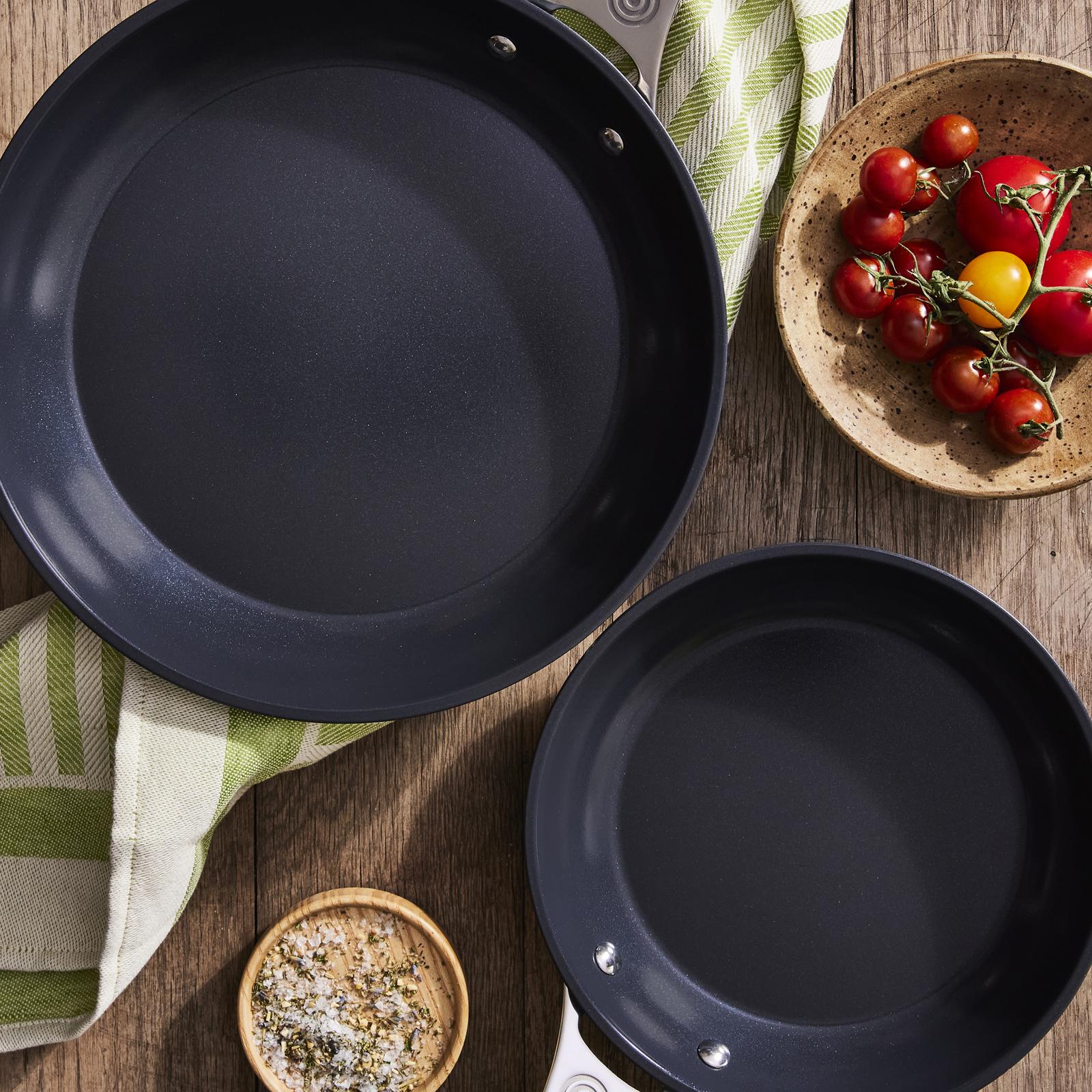 Le Creuset, Essential Nonstick Ceramic 2-Piece Fry Pan Set | Zola
