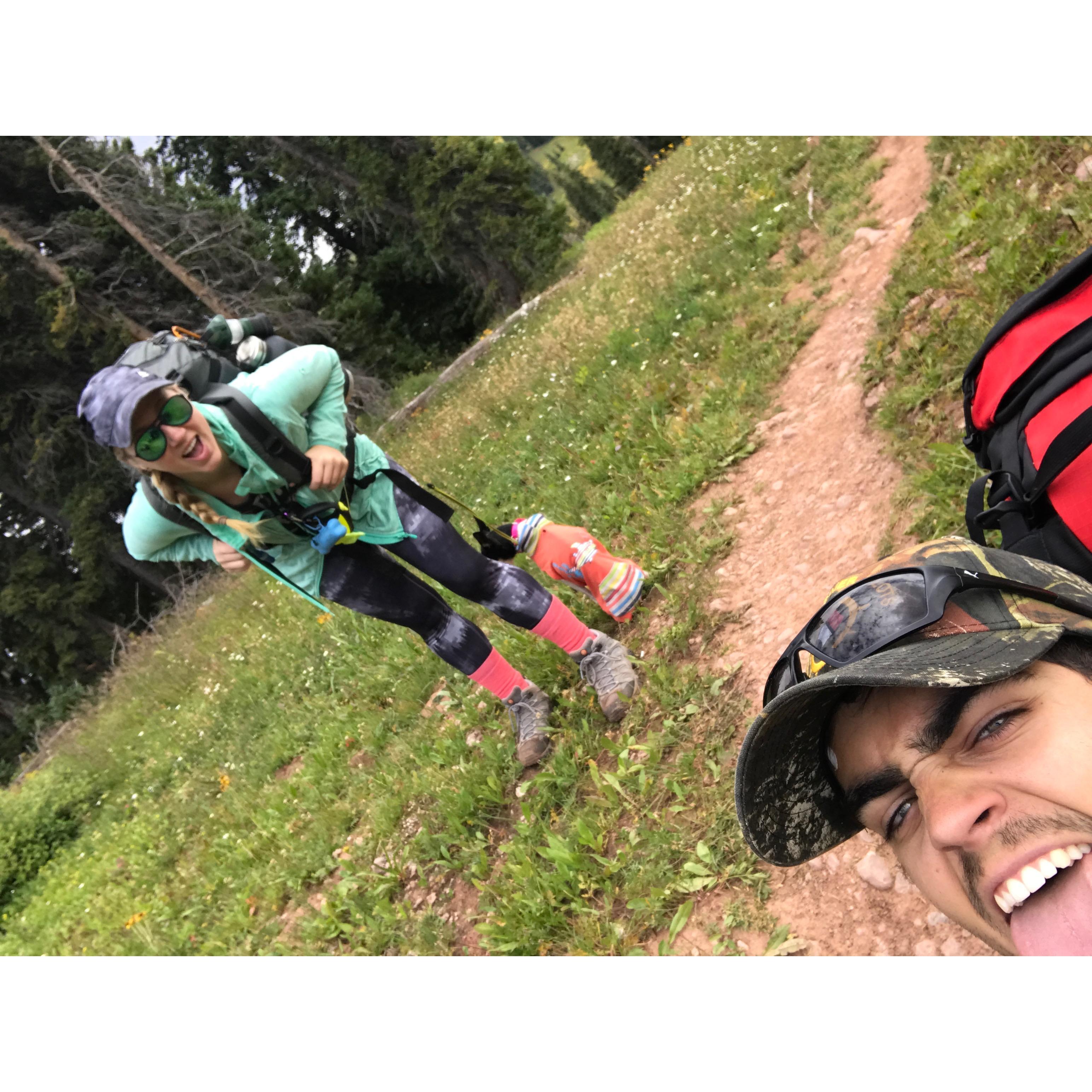 Hiking Engineer Mountain Durango, CO