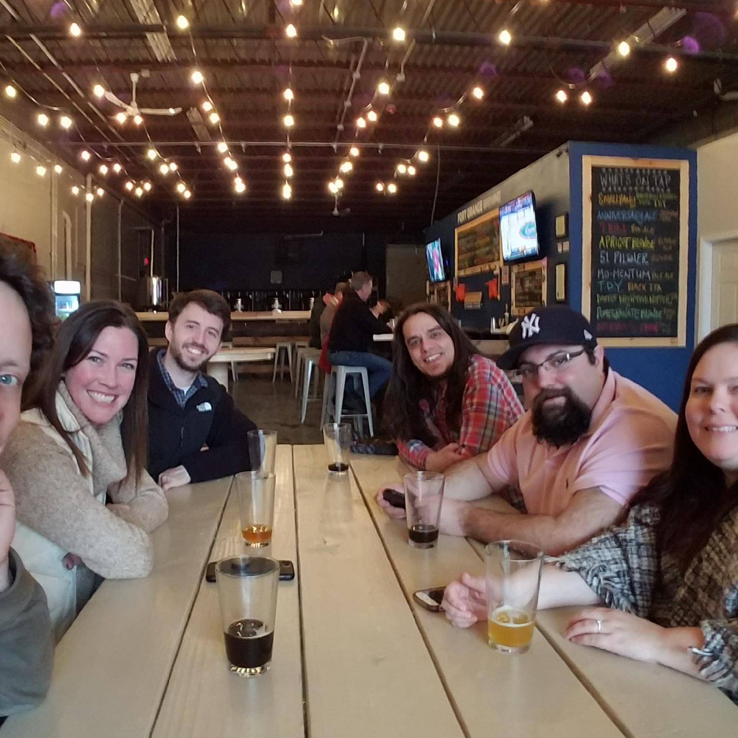 Celebrating Ryan and I birthdays with some breweries and dinner - Feb 2019