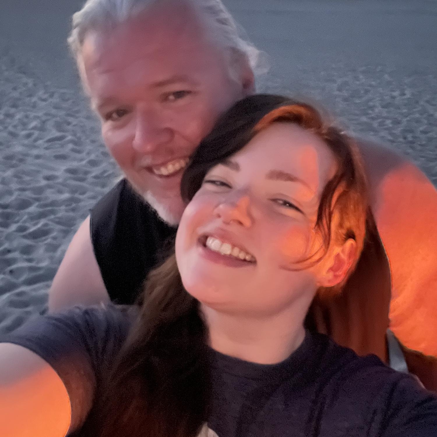 Bonfire at Assateague