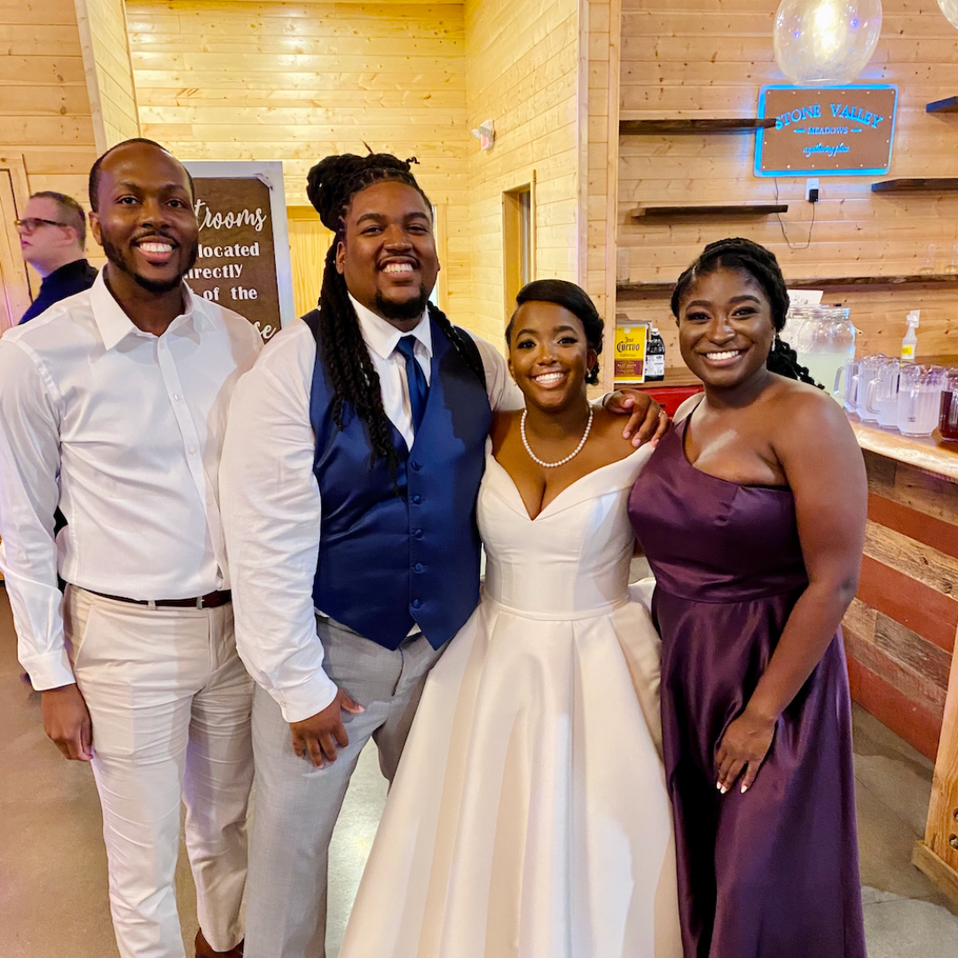 Ebony & Wendel at The Lee Wedding in Dayton, OH
