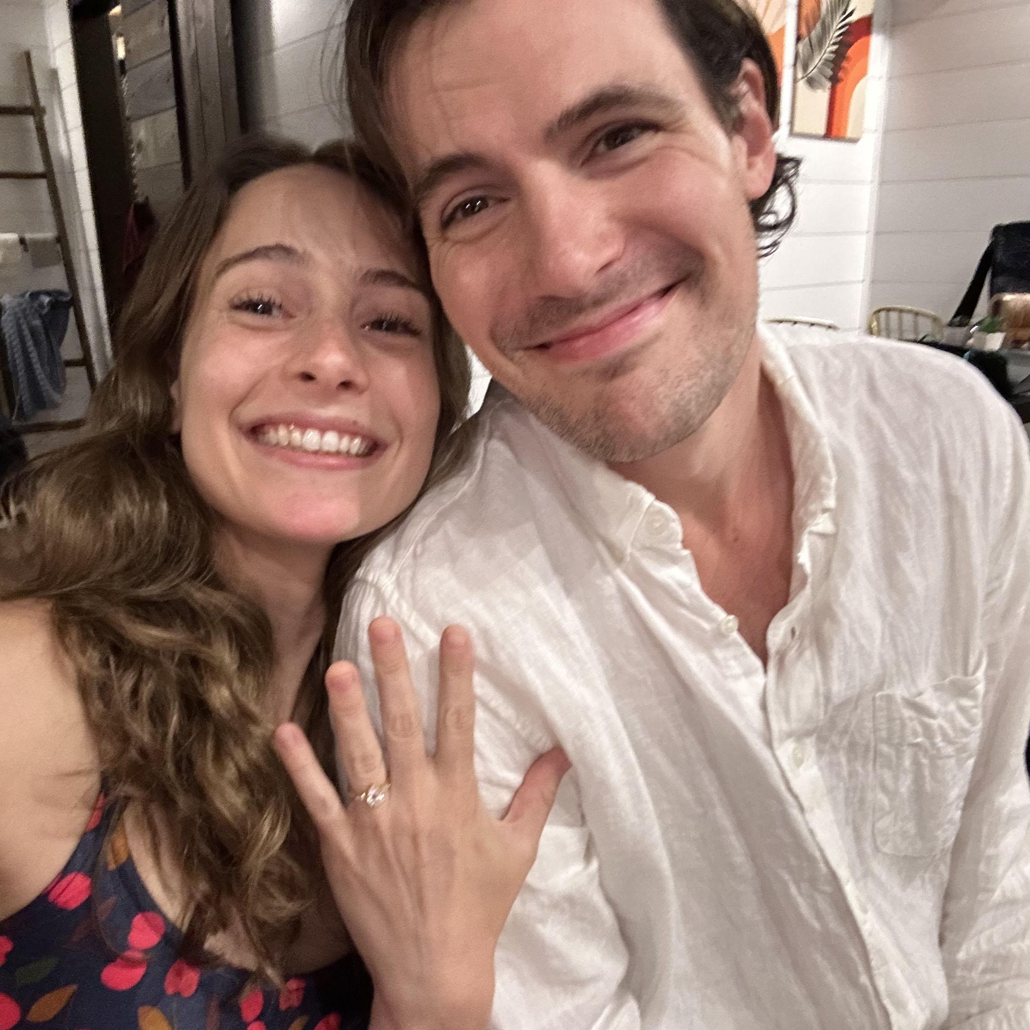 Right after we got engaged!