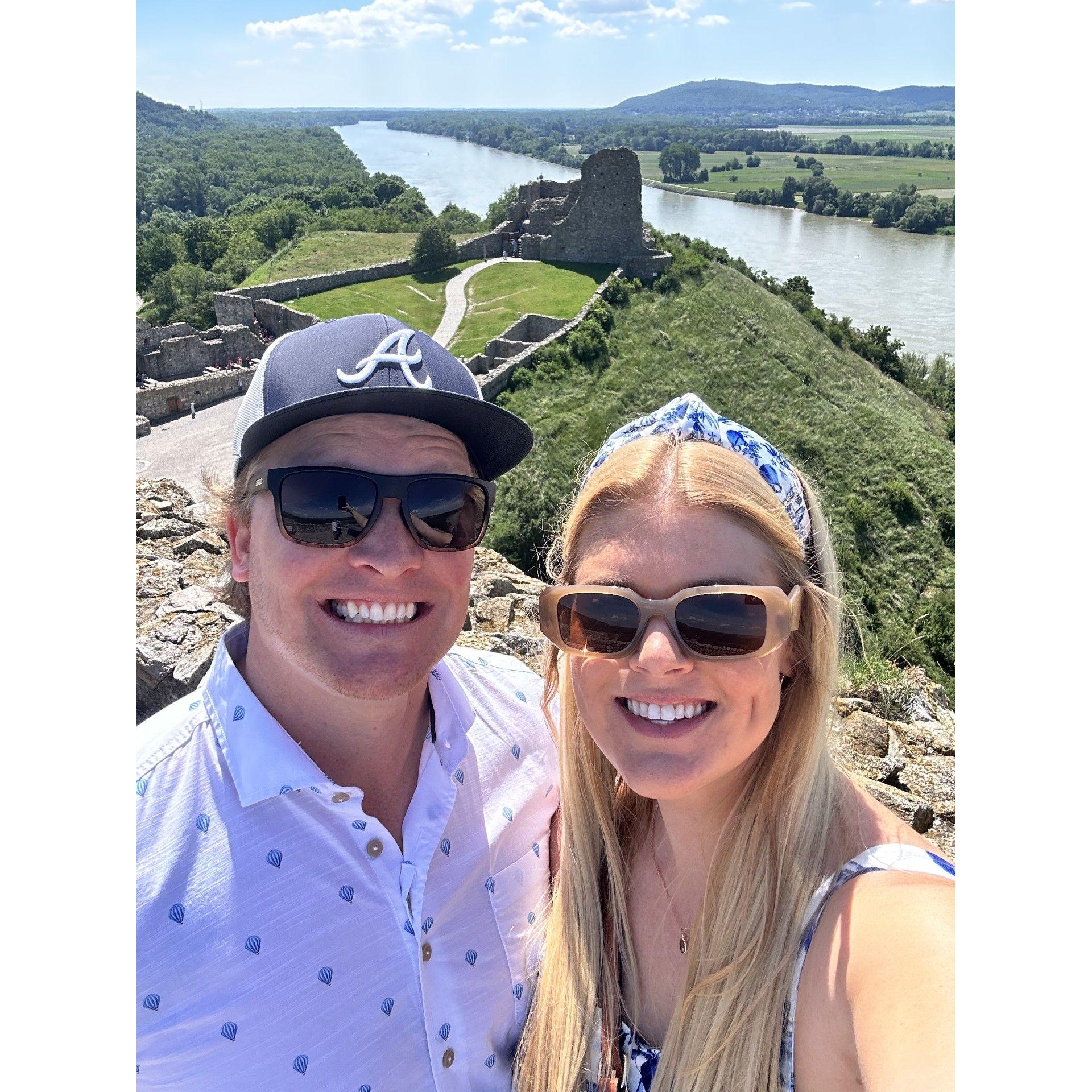Devin Castle in Bratislava, Slovakia