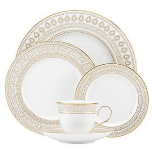 Lenox Marchesa Gilded Pearl 5 Piece Place Setting