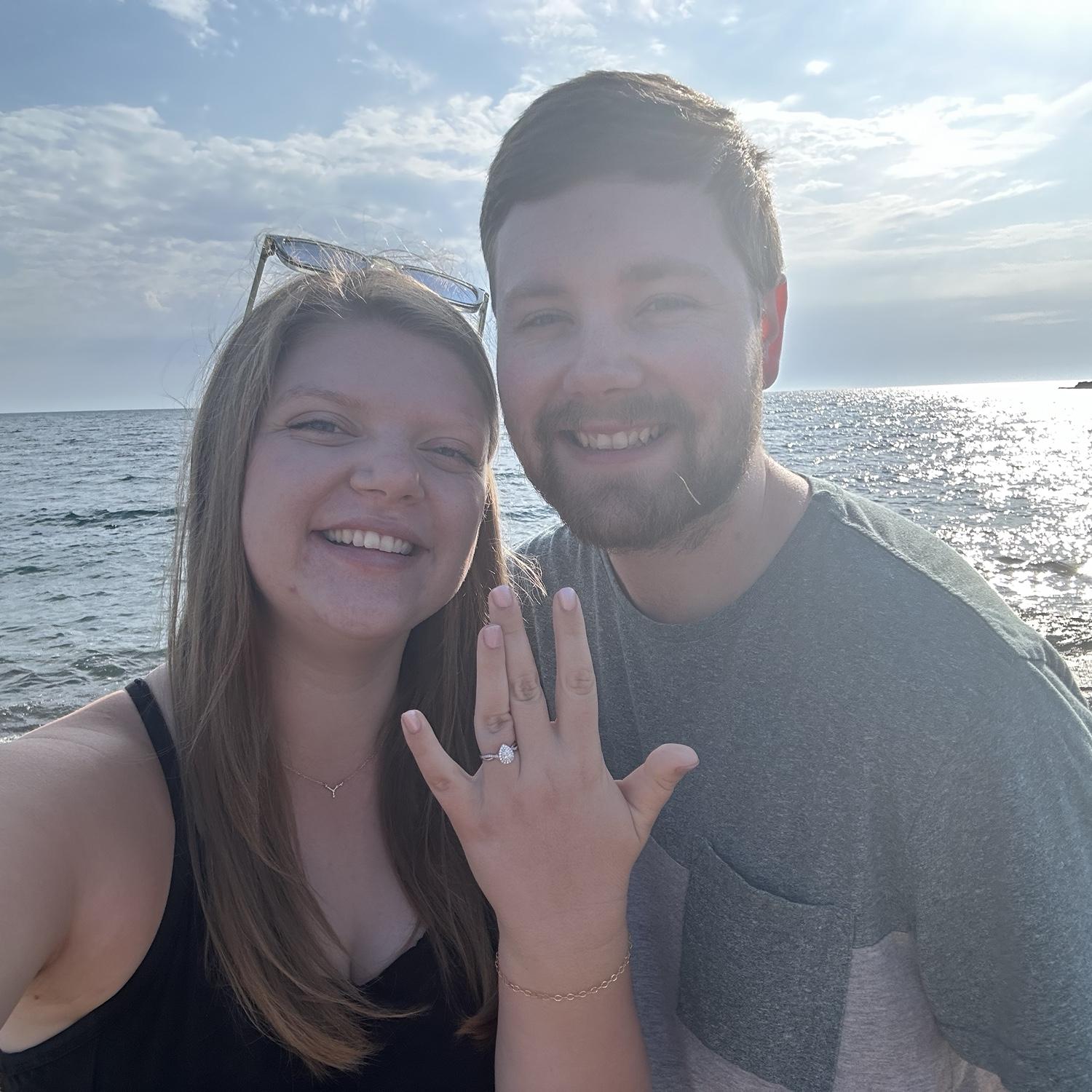 She said yes!