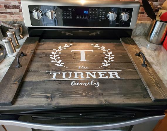 Hand Made Custom Stove Top Cover