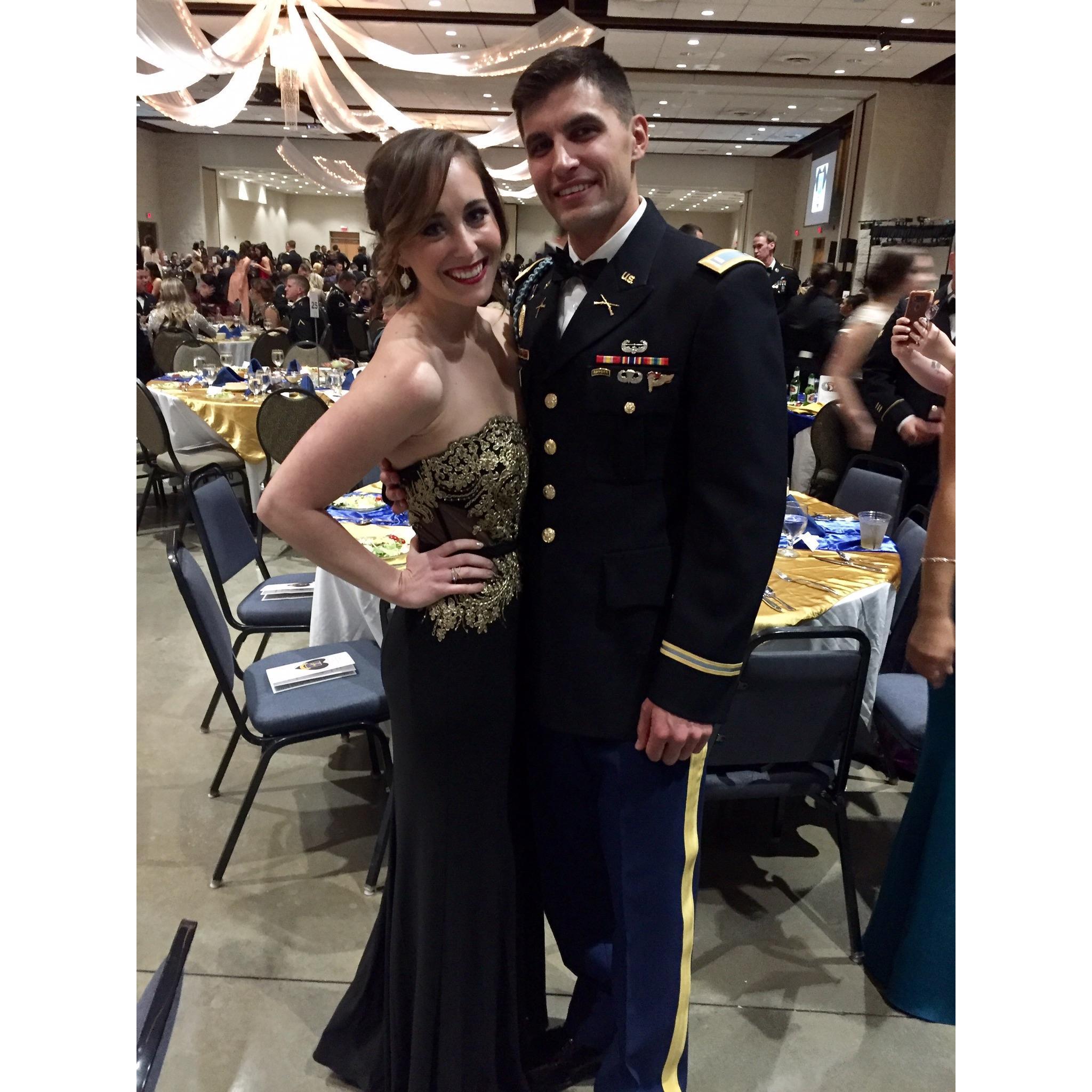 Ft. Campbell’s Military Ball (Daniel organized  event)