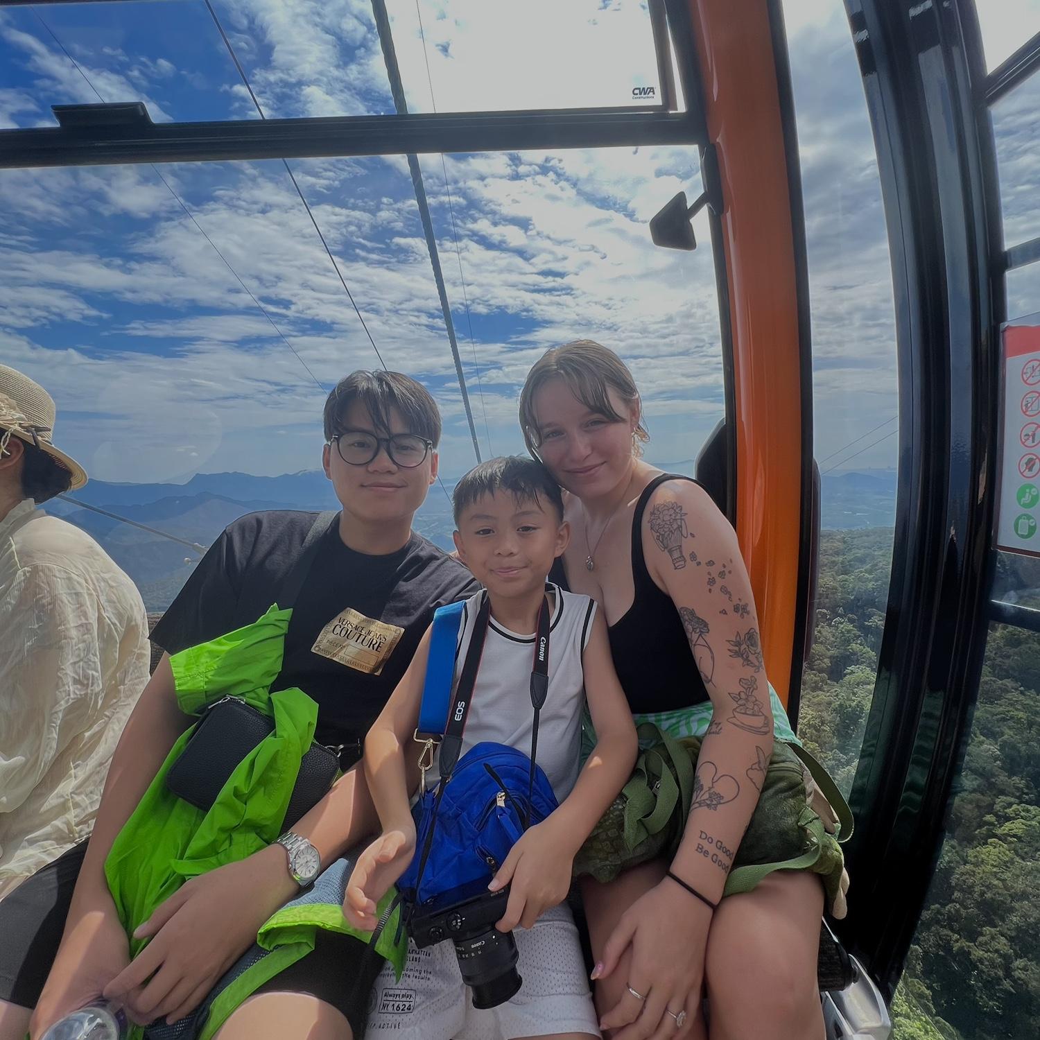 In Ba Na Hills!