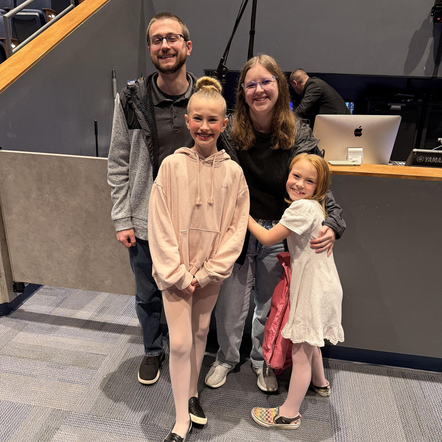 After nieces performance of "The Nutcracker" (they did amazing! ft. Cecelia and Emma)