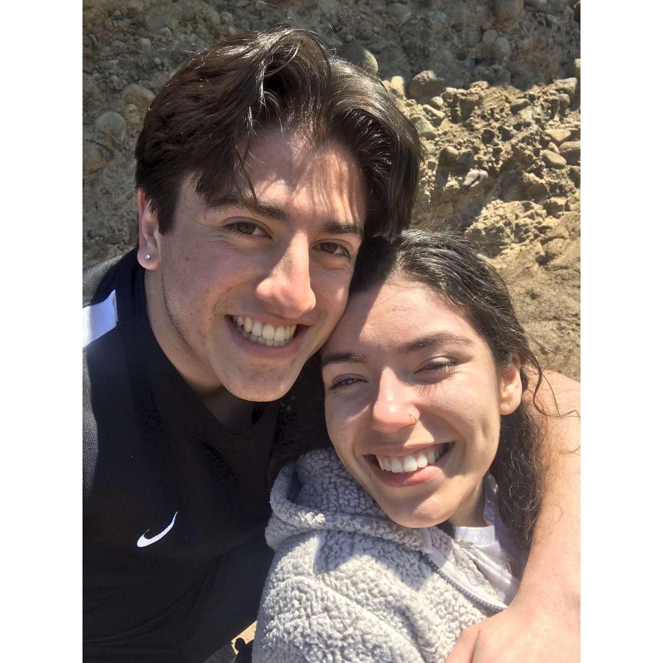 Our first photo together 03/19/20