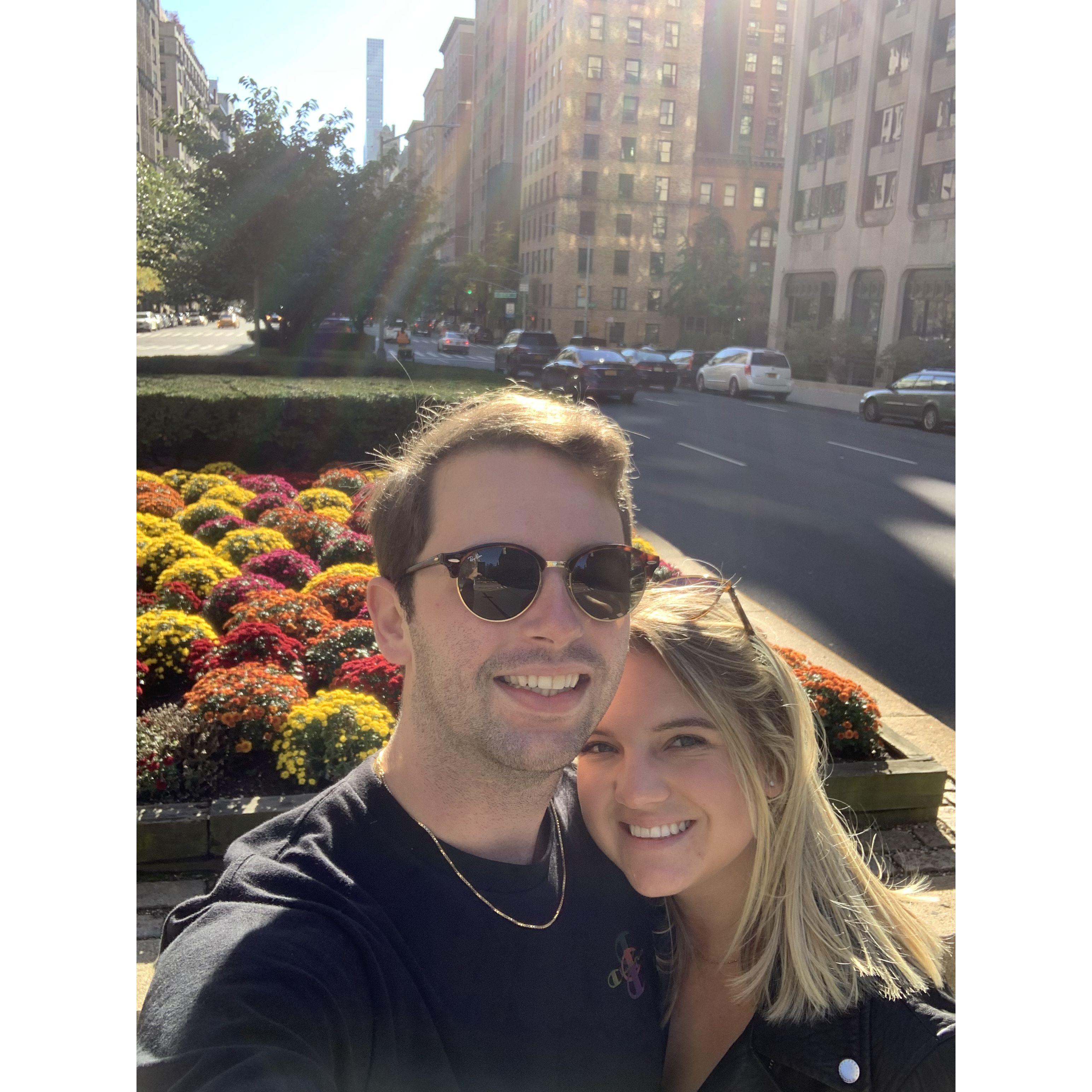 Tetyana's first summer visiting Martin in NyC.