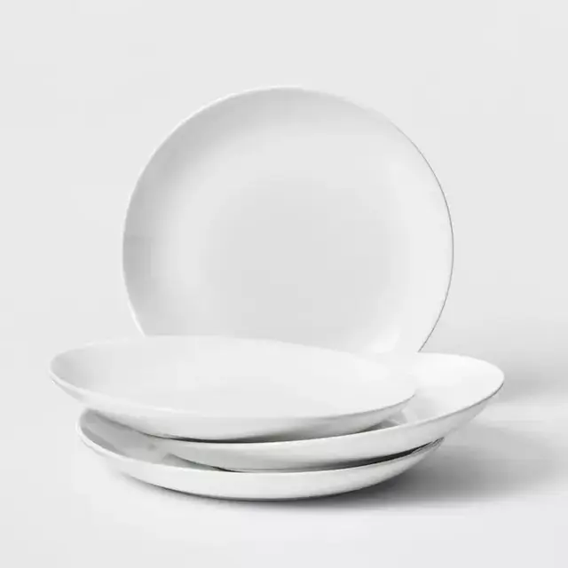 Porcelain Dinner Plate 11" White - Threshold™