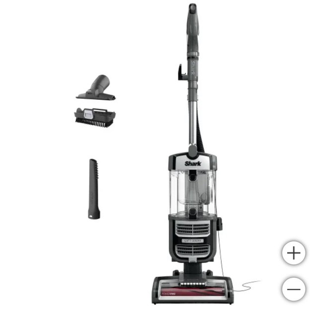 Shark Navigator Lift-Away Upright Vacuum with PowerFins HairPro