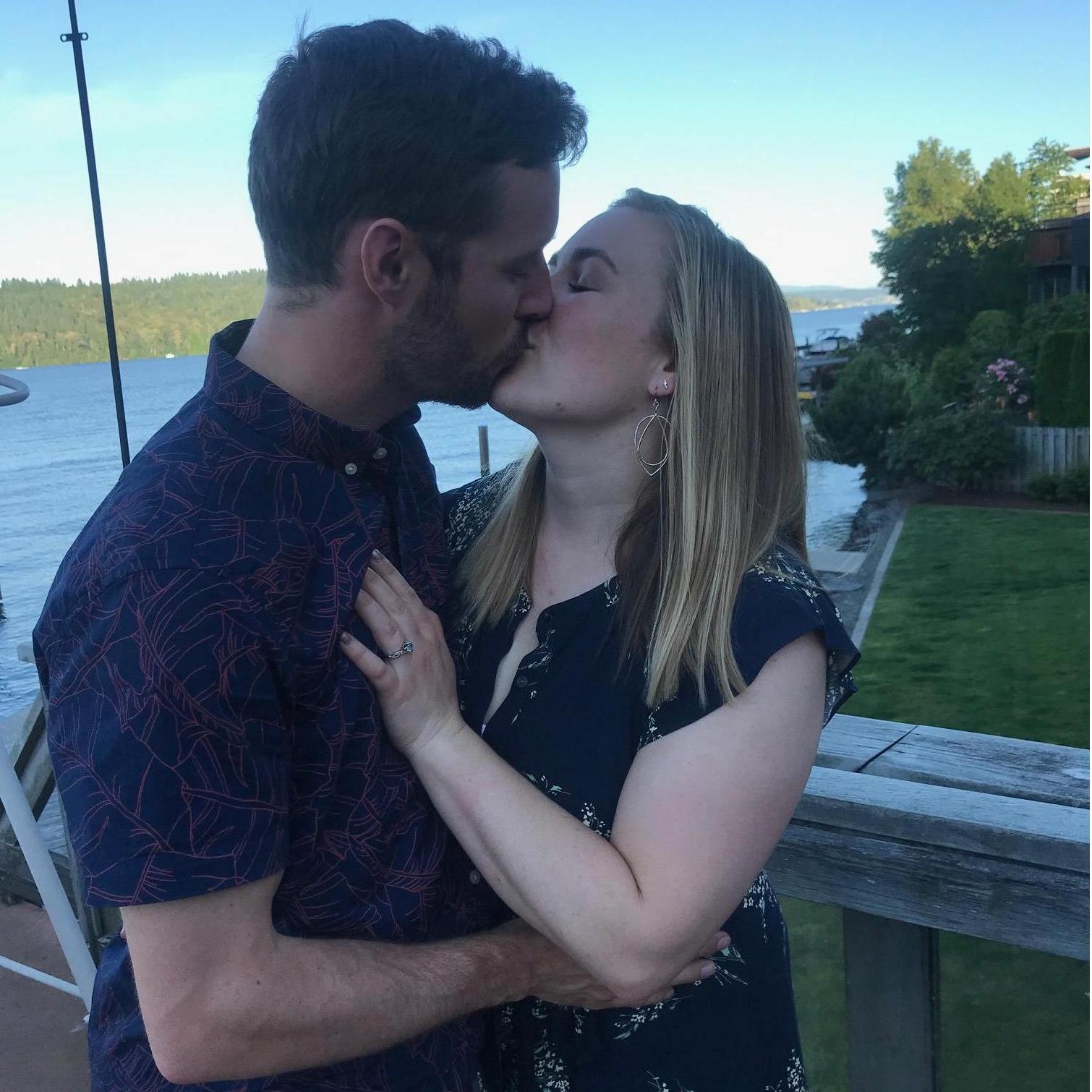 Father's Day, the day our parents met in person (finally, thanks COVID) and also the day we shared the big news of our engagement!!!