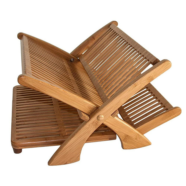 Totally Bamboo "Eco Collapsible Bamboo Dish Drying Rack