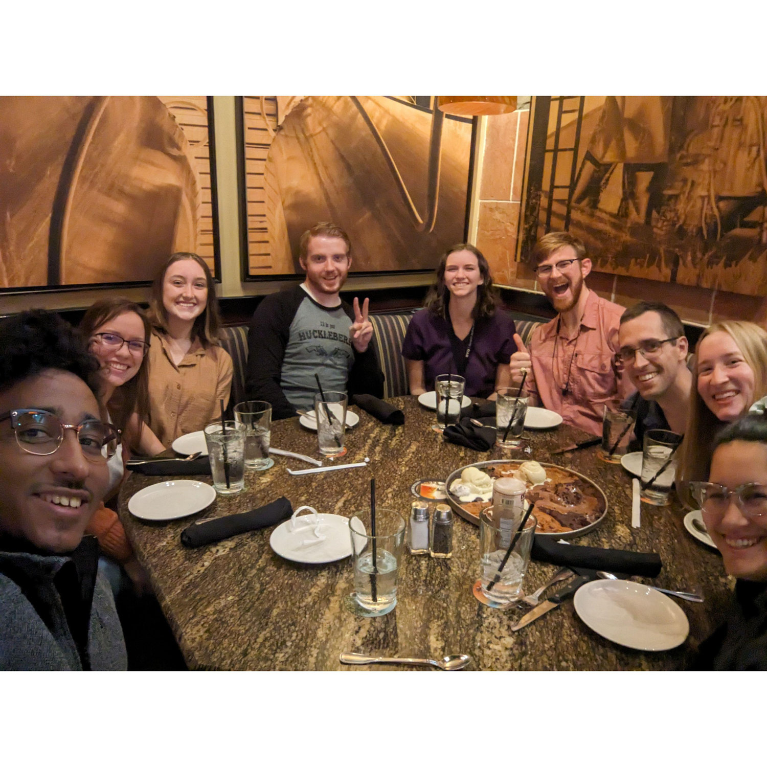 Carissa's birthday dinner. AKA, the first time Caleb ever had a nonchalant reason to call her.