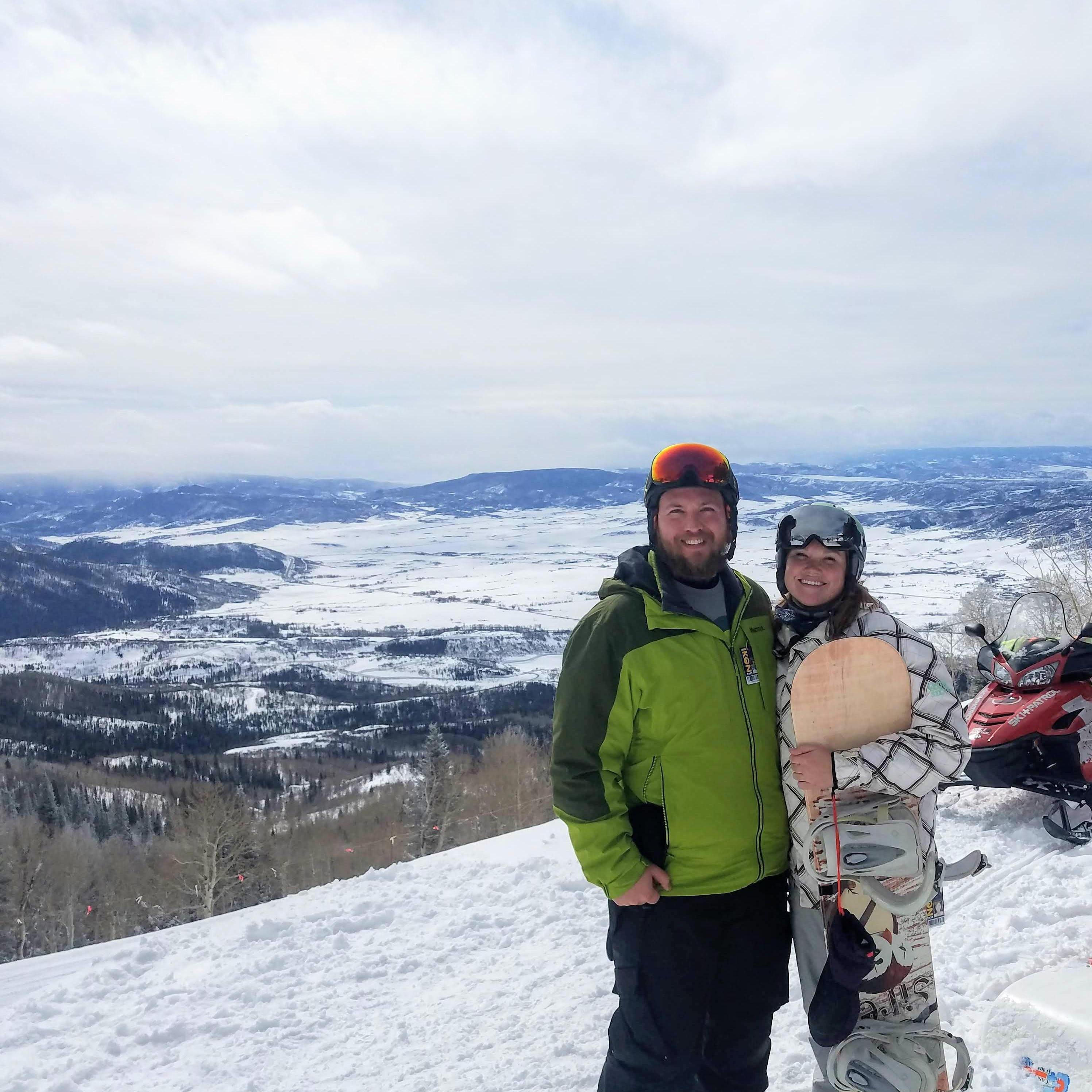 We love getting to play in the snow at Steamboat, Colorado!