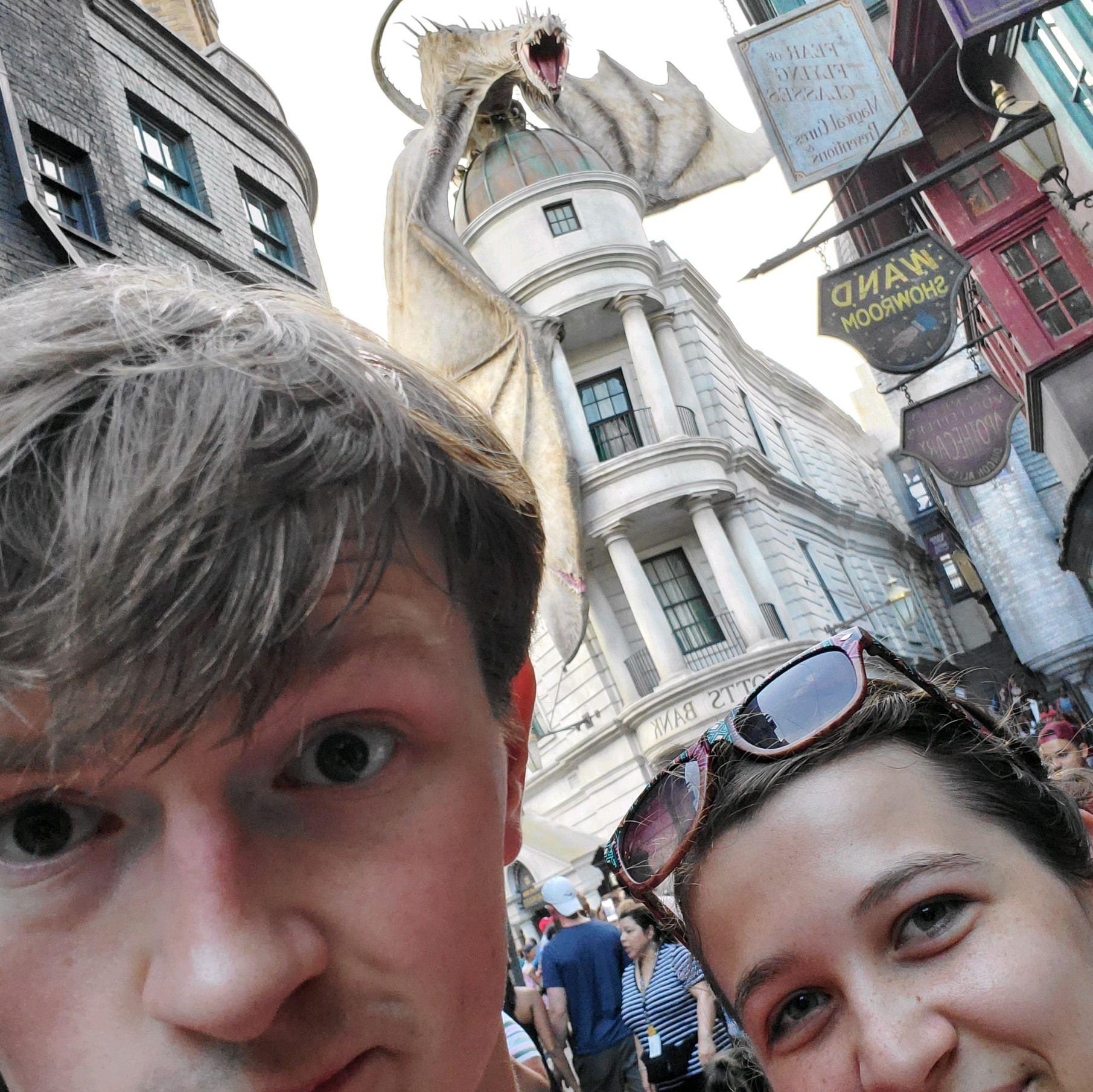 Gringots bank at Universal