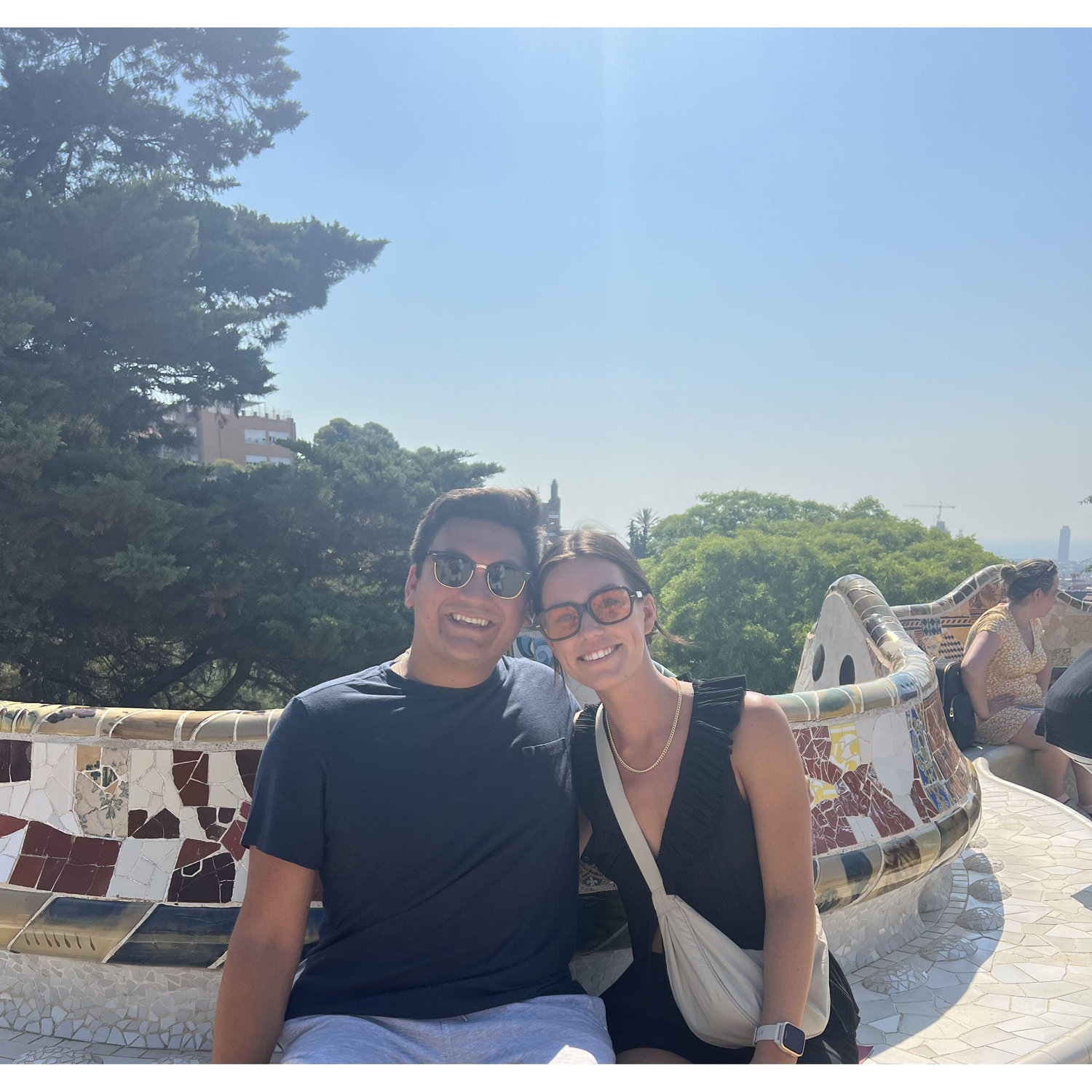 Spencer showed me around where he studied abroad in Barcelona!
