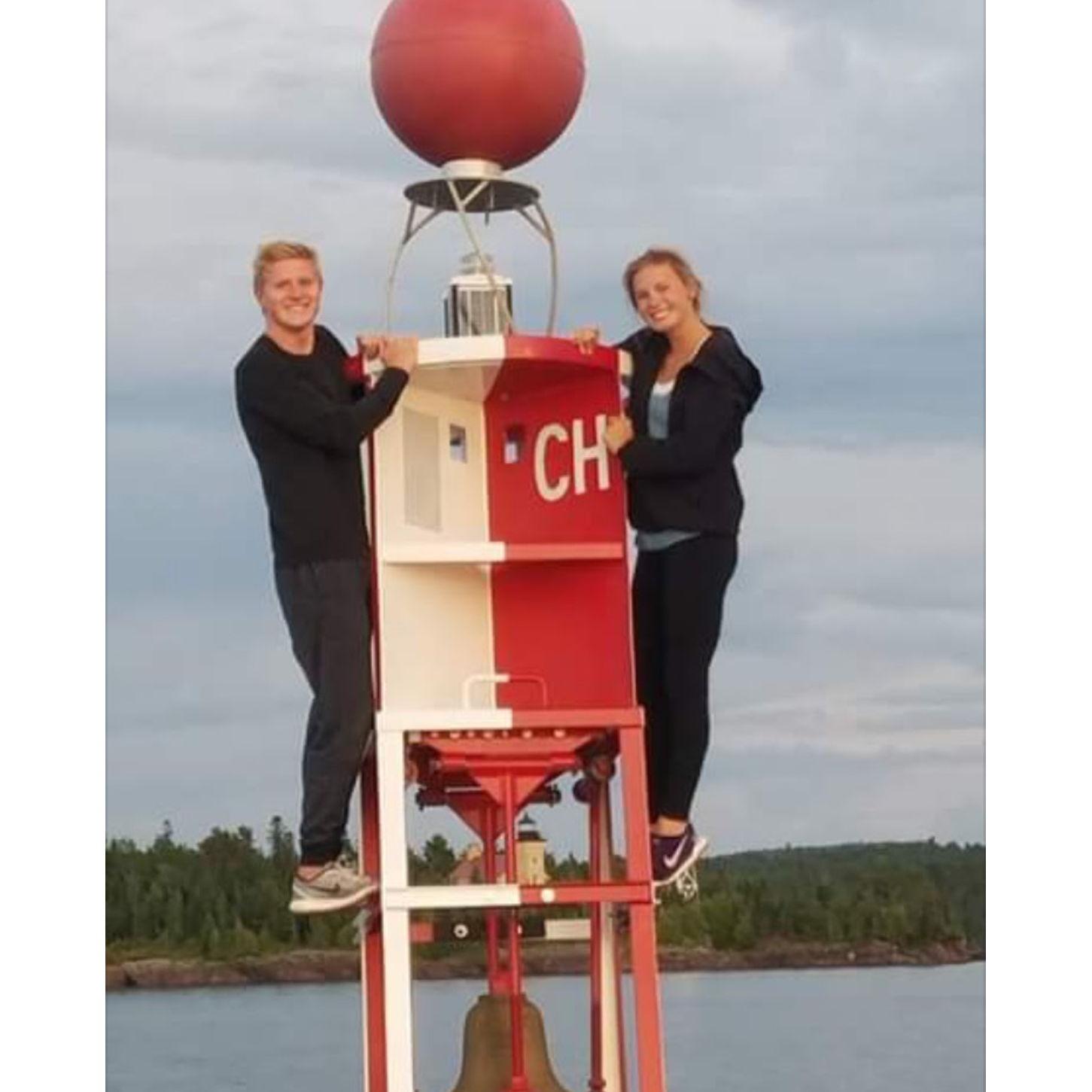 Many firsts… but Sydney’s first time in copper Harbor where Matthew grew up!