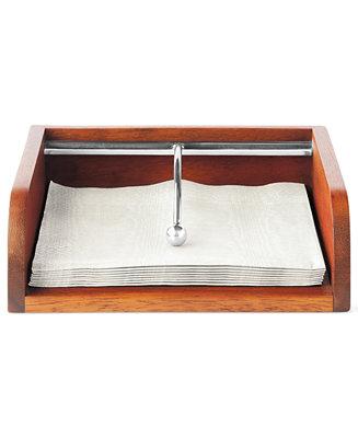 The Cellar Acacia Wood Napkin Holder