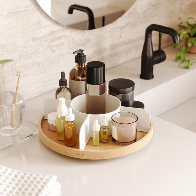 Umbra, Bellwood Lazy Susan Divided Organizer