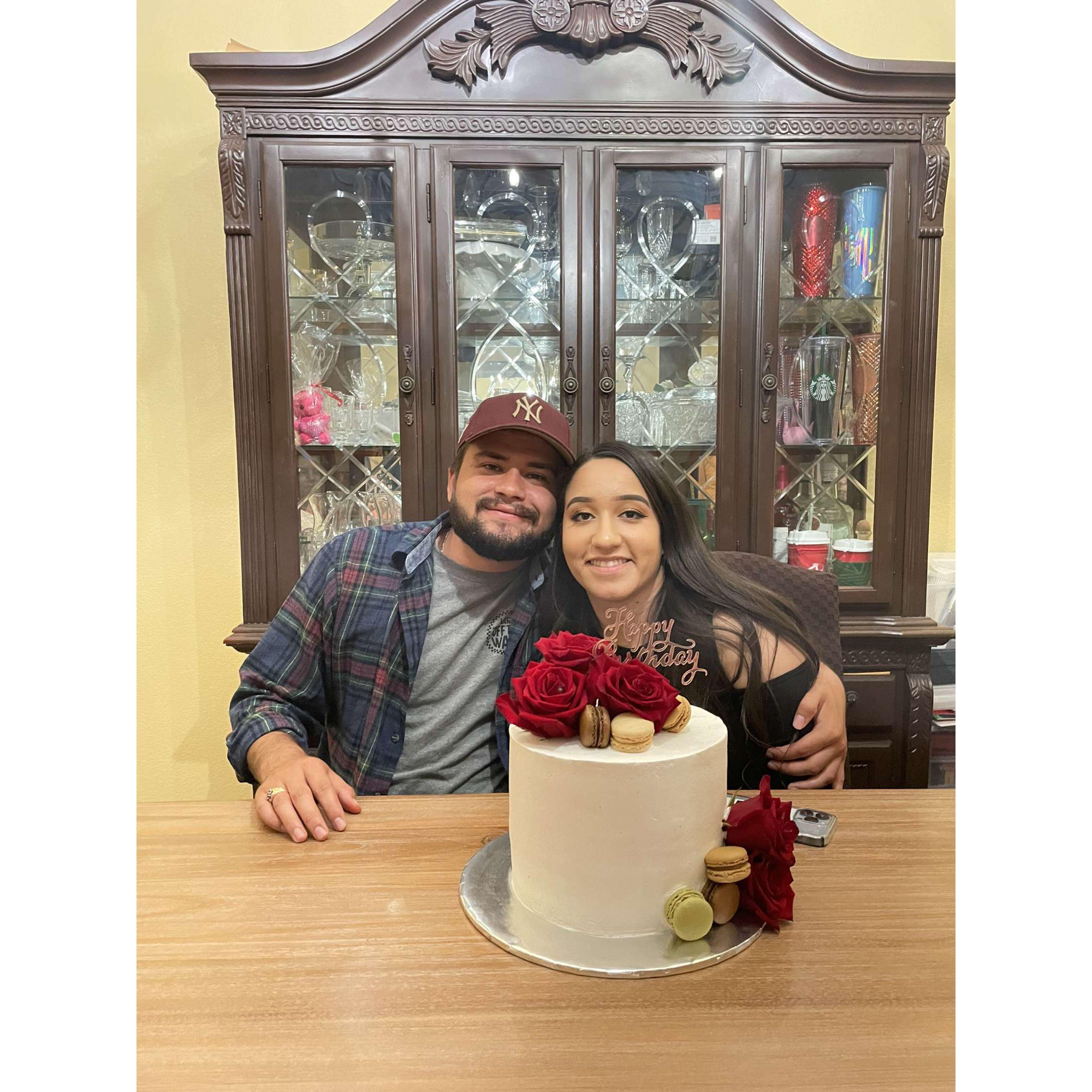 Spent birthdays together