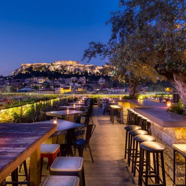 Acropolis Tour & Rooftop Drinks