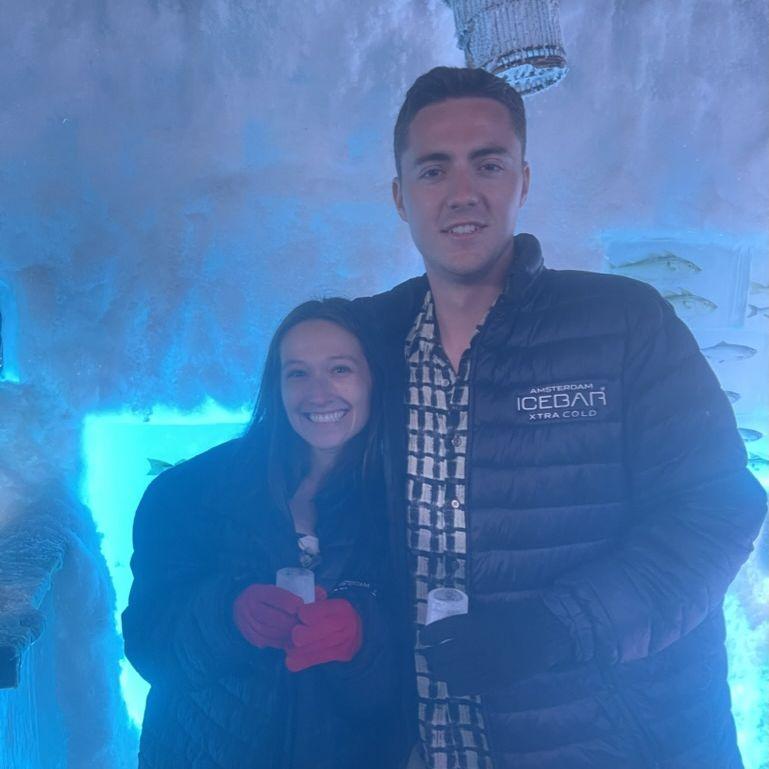 we hate the cold but we love a gimmick! ice bar in amsterdam