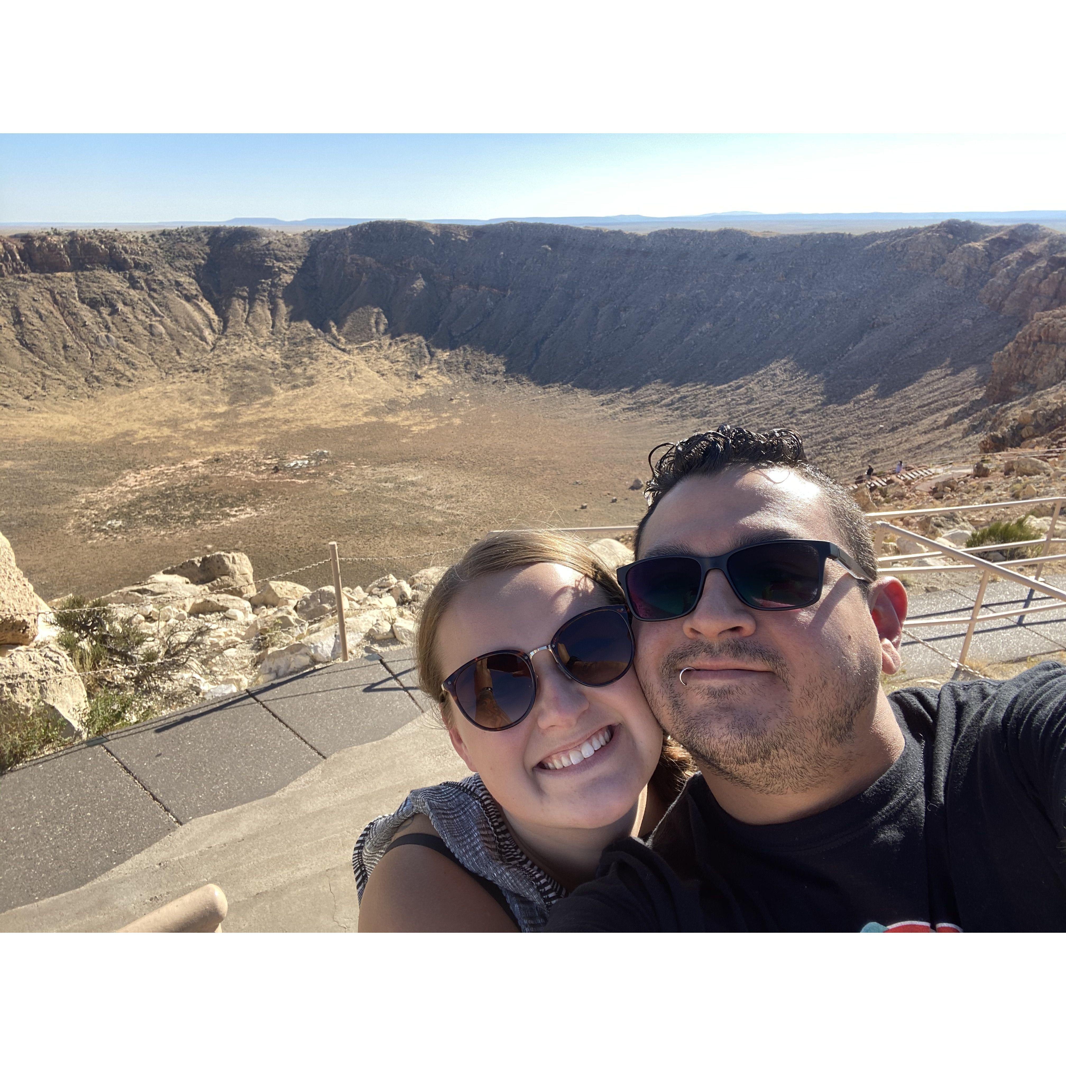 Meteor Crater, Winslow, AZ - September, 2020