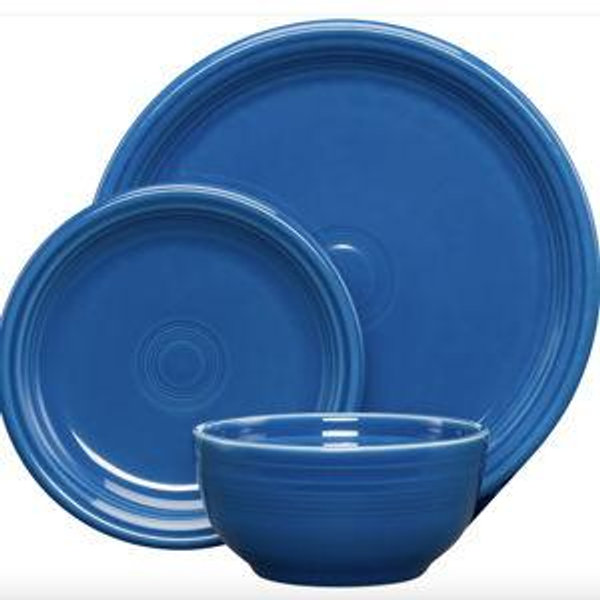Bistro Coupe 3-Piece Place Setting, Service for 1