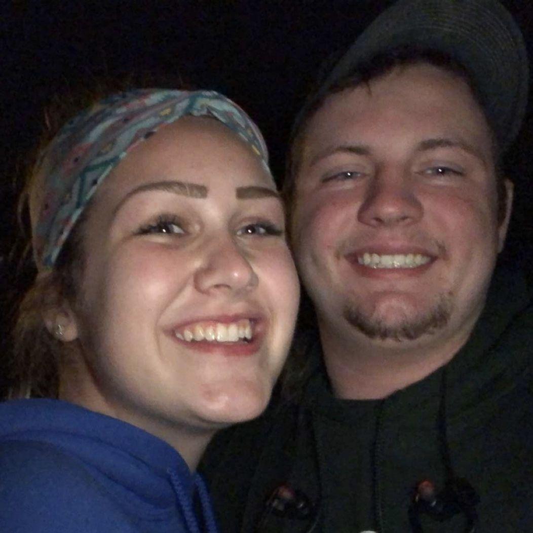 April 29, 2019. We had started dating this spring and this was our photo we took before both going home for the summer.