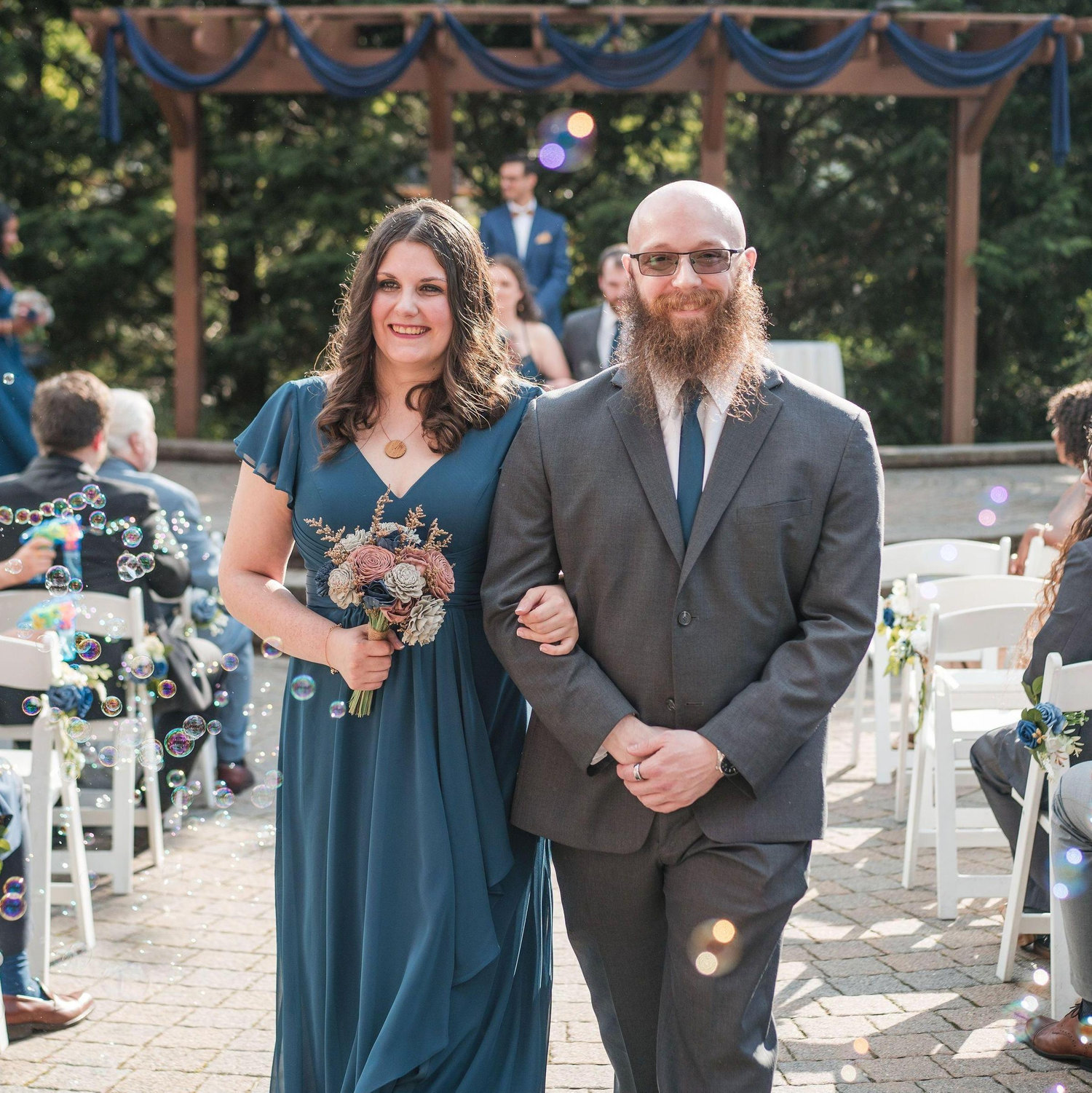 Sam and Mo's wedding, May 2024