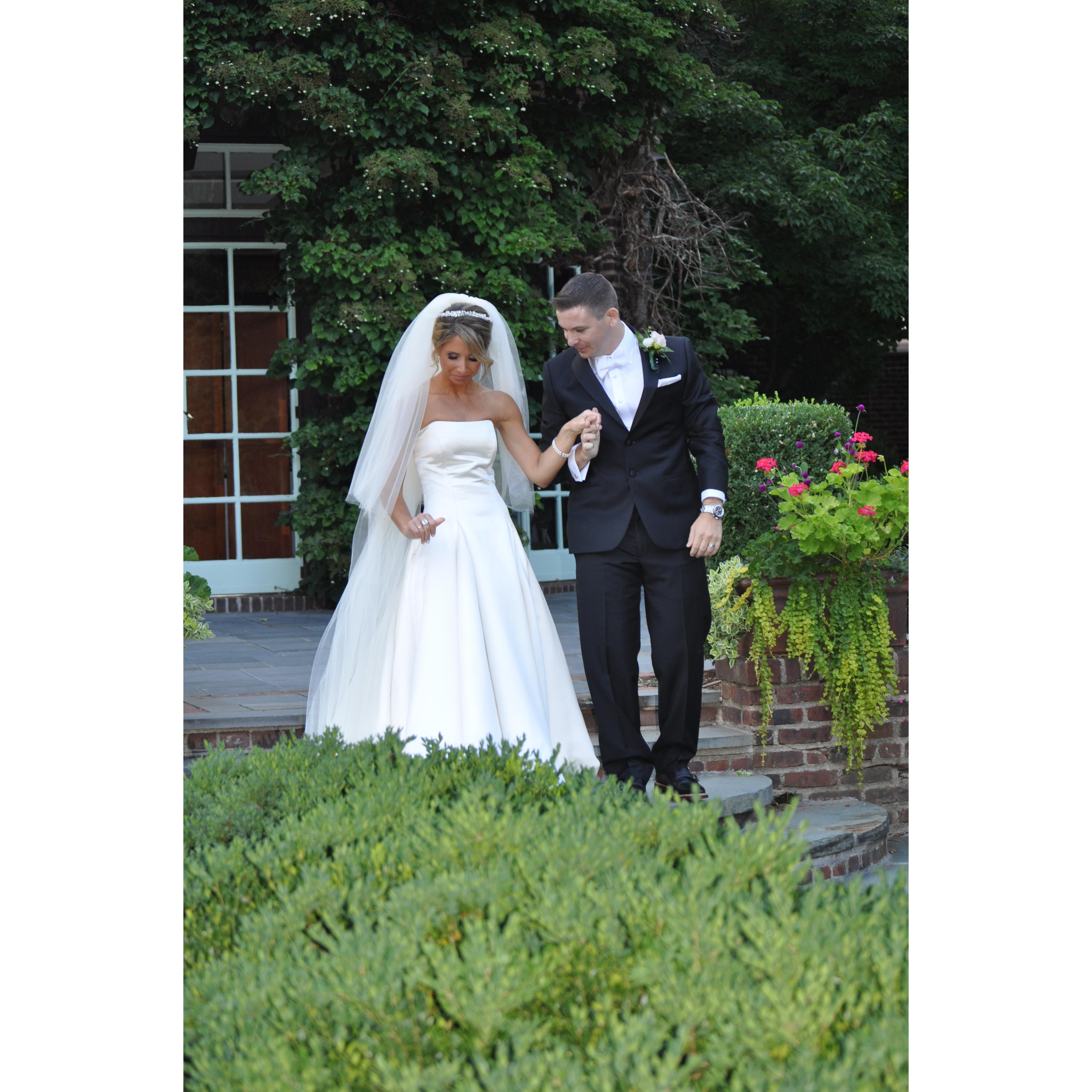Our small intimate wedding at Greenville Country Club on July 30, 2021 with immediate family