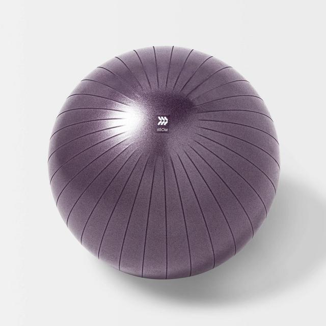 Stability Ball 65cm Purple - All in Motion™