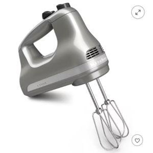 KitchenAid Ultra Power 5-Speed Hand Mixer Contour Silver