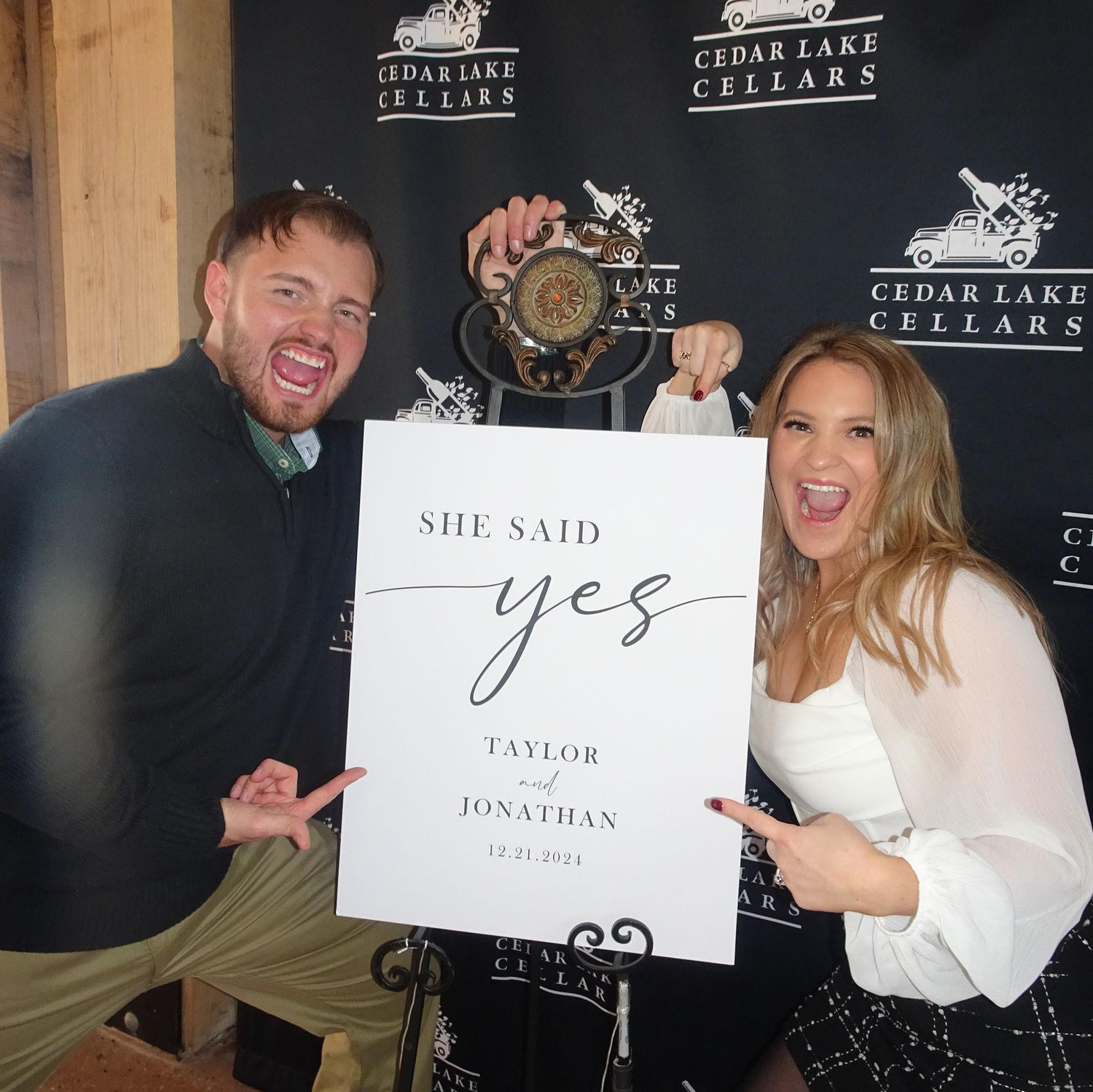 December 21, 2024: The day we got engaged!